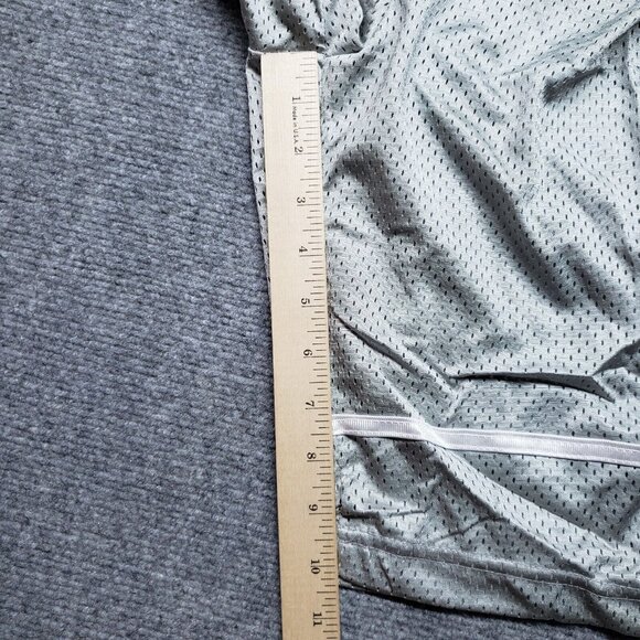 Active Force Athletic Shorts Mens 2XL Gray Black Basketball Uniform Y2K New - Picture 10 of 10